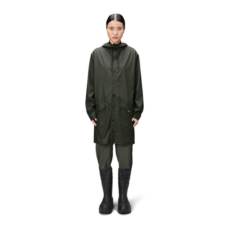 Rains Long Jacket W3 image number 2
